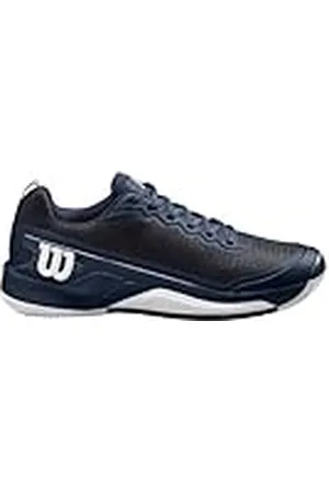 Wilson Heren Rush Pro 4.5 Clay tennisschoen, Navy Blazer/Navy Blazer/Wit, 7.5 UK, , 7.5 UK