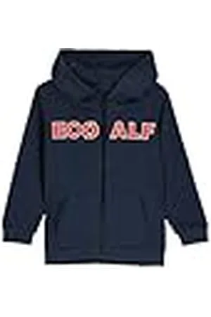 ECOALF Islalf sweatshirt voor kinderen, van katoen, gerecyclede stof, katoenen sweatshirt voor kinderen, sweatshirt met ritssluiting, basic sweatshirt, , 12 jaar