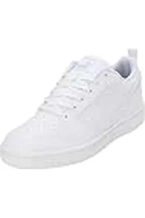 PUMA Unisex Rebound V6 Low Sneaker, Wit Koel Licht Grijs, 38 EU