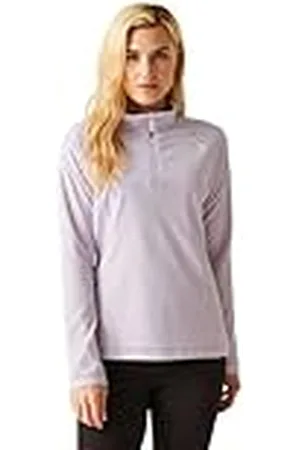 Regatta Montes Lightweight Half-Zip fleece voering, Lilac Frost, maat 48 voor dames, , 46