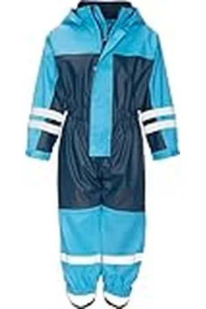 Playshoes Waterdichte regenoverall, regenpak met fleecevoering, , 98 cm
