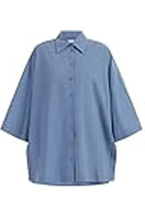 Risa Dames oversized overhemd teylon 25326388, , L, , L
