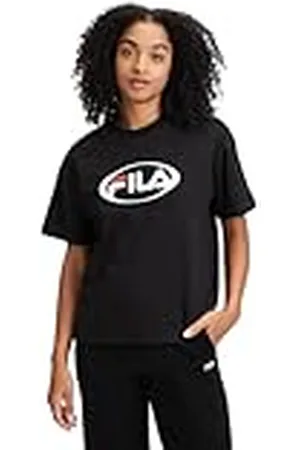 Fila Luka T-shirt met ronde hals voor dames, , L