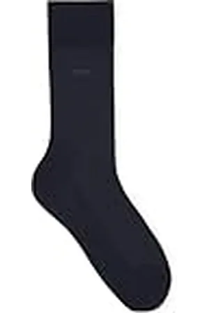HUGO BOSS Heren George RS Uni MC Middelhoge logosokken van Egyptisch katoen met gemerceriseerde afwerking, , 39-40 EU