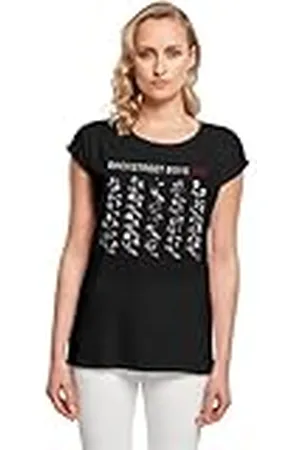 Merchcode T-shirt voor dames, , M