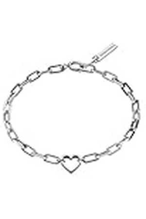 liebeskind Armband met hartvormige hanger, Roestvrij staal, geen