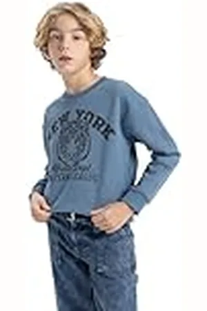 DeFacto Jongens sweatshirt, , 9-10 Jaar