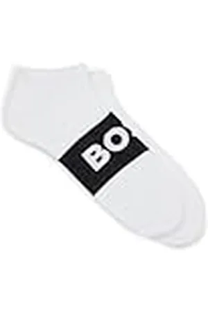 HUGO BOSS Heren 2P AS Logo CC enkellange sokken van stretchweefsel in verpakking van 2 stuks, , 39-42 EU