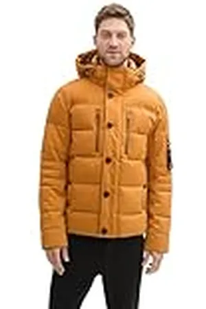 TOM TAILOR Pufferjas voor heren met afneembare capuchon, , XXL