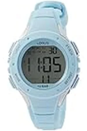 Lorus Digitaal kwartshorloge voor jongens, met siliconen armband R2365PX9