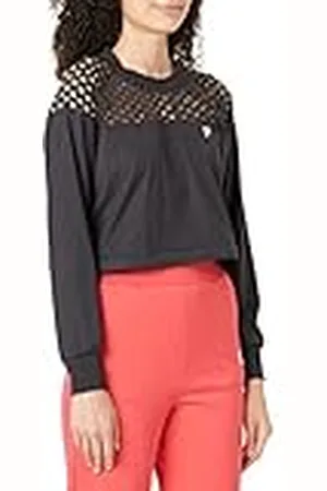 Fila Racharia Cropped Sweat T-Shirt, , L