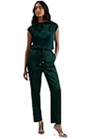 Ted Baker Dames Wmb-misrina-gedrapeerde hals geweven top blouse, , 34