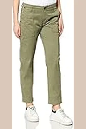 Camel Active Womenswear Damesbroek, Kahki (33)), mt. 26/30 broek