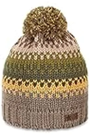 Sterntaler Gebreide muts met pompon kleurverloop, hoed kinderen, uniseks, , Braun