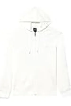 Armani Exchange Heren The Grid, Sustainable, Logo Tape Hooded Sweatshirt, , XS
