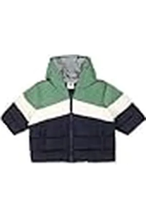 Petit Bateau Donsjack met lange mouwen voor babyjongens, , 24 Maanden