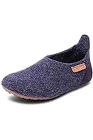 Bisgaard Jongens wollen basic slippers, , 22 EU