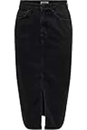 ONLY Onlbianca Midi rok voor dames DNM Rea Noos rok, , S