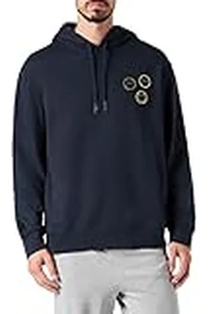 Armani Exchange Logo Patch, hoodie met capuchon, , XXL