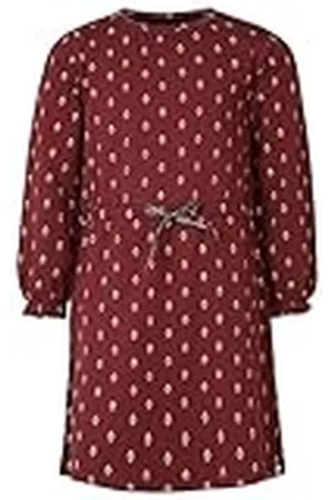 Noppies Kids Meisjesjurk Annetta lange mouwen allover print kinderjurk, , 92 cm