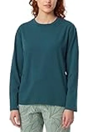 Schiesser Dames slaapshirt lange mouwen katoenmix Relax pyjama bovendeel, , 36