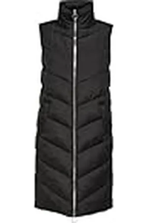 JDY Finno Long Padded Waistcoat New Noos vest voor dames, , S