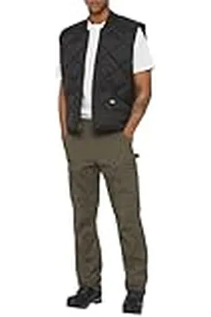 Dickies Doorgestikt vest Diamond jack, , 3XL heren, , 3XL