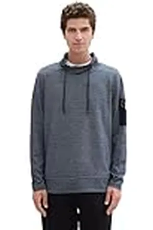 TOM TAILOR Heren T-shirt met lange mouwen, , XL