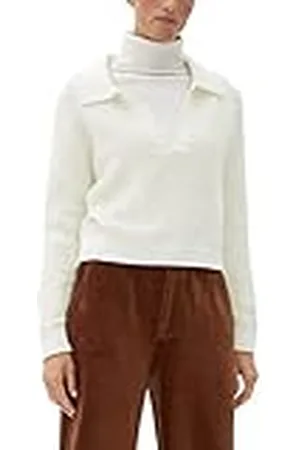 QS by s.Oliver Dames 2121287 Pullover met polokraag, , 32