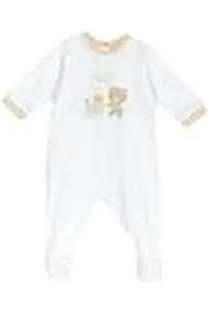 chicco Katoenen rompertje met voet, pyjama voor kinderen en pasgeborenen, uniseks, , 6 Maanden