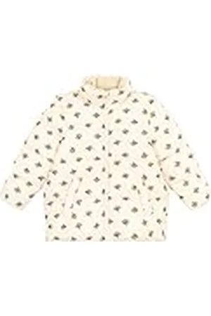 Petit Bateau Donsjack voor meisjes, Wit Avalanche/Multico, 3 Jaren