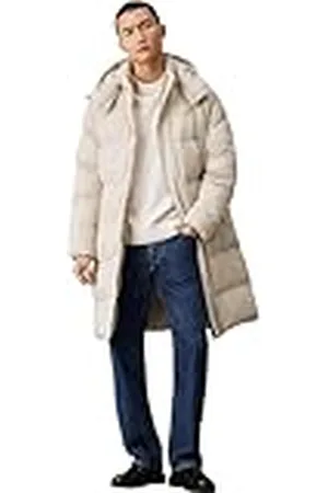 Calvin Klein Jeans Heren ESSENTIALS NON DOWN LONG PARKA J30J326109, Parka jas, grijs, M, , M