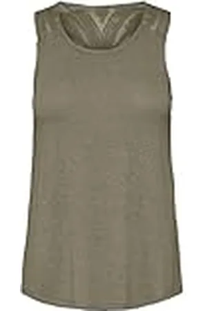 ONLY Dames Onlmarna Crochet Tank JRS Top, , S