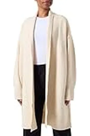 VERO MODA VMHEIDI LS SHAWLNK Open Cardigan GA Boo Gebreid jack, Birk/Detail:Melange, M, , M