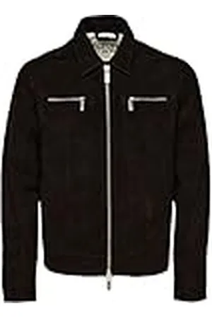 SELECTED Heren jack suede, , S