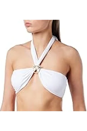 Pinko Amaryllis Top Bikini Tecno Jersey met vogeltjes, , L