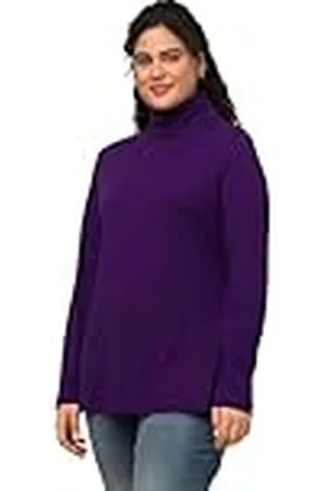 Ulla Popken Basic T-shirt voor dames, , 46-48