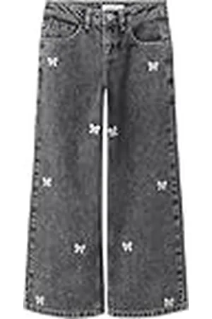 NAME IT Meisjes Nkfrose Wide Emb Jeans 3285-Be, , 116