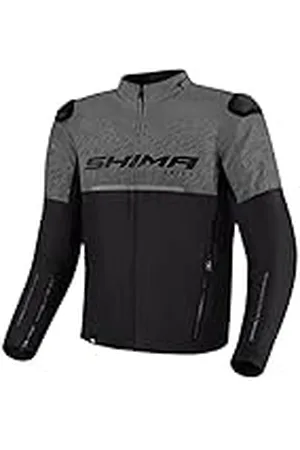 Shima DRIFT Motorjas voor Mannen Lichtgewicht Ademend Zomer Mesh Mens City Biker Jacket met CE Terug Schouder Elleboog Armor Pads Breedte Aanpassing, , S