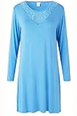 ccdk copenhagen Dames Kirsten L/S Dress Nightgown, Lichtblauw, XXL
