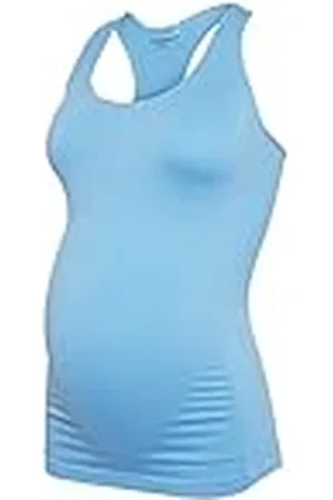 Mama;licious Dames Mlheal Active Top A., Azure Blue, eenheidsmaat, , Eén maat