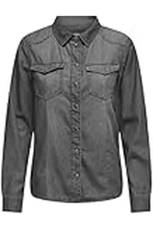 ONLY Onlalexa L/S DNM Shirt Ana Noos, , XS