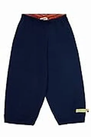 loud + proud Uniseks kinderwaterafstotend, GOTS-gecertificeerde broek, ultramarine, 62/68