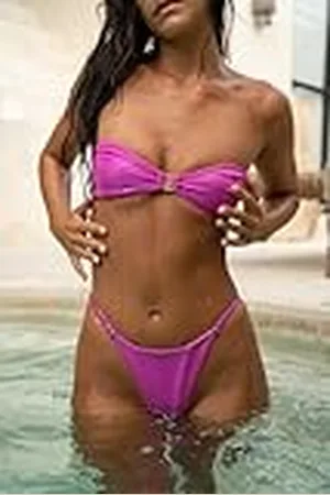 FAE House - Tallara Bandeau Bikinitop - Cosmic - Luxe Dames Zwemmode - - 100% Duurzame stof - Koude handwas - Maat L
