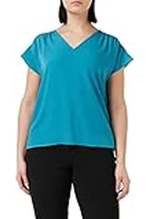 French Connection Dames crêpe lichte V-hals schouder top blouse, , S, , S