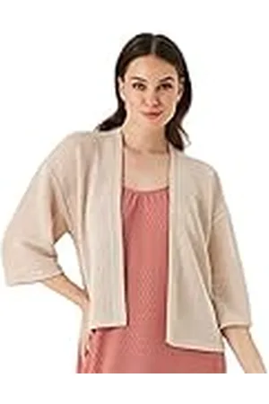 Garcia Gebreide damesvest, Sesame, XS, , XS