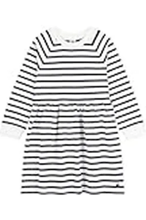 Petit Bateau Jurk met lange mouwen voor meisjes en meisjes, , 3 Jaar