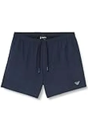 Emporio Armani Eagle Patch Zwemboxer Marineblauw