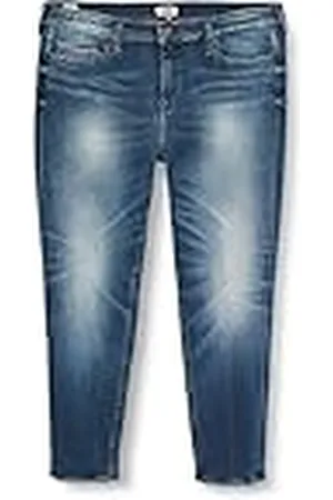 Tommy Hilfiger Nora Mid Rise Skinny Ankle Qnscl Straight Jeans voor dames, , 24W x 34L