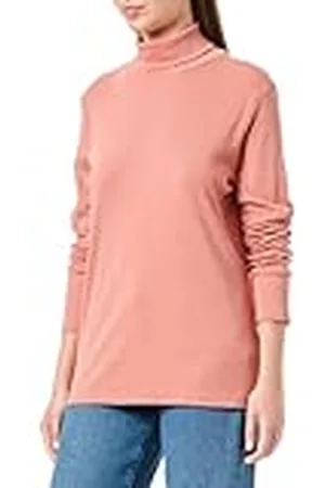 QS by s.Oliver Sales GmbH & Co. KG/ Damesshirt met lange mouwen met rolkraag, lange mouwen en rolkraag, , 42